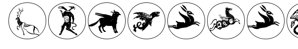 Mythological Disks font