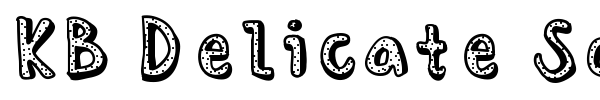 KB Delicate Soul font