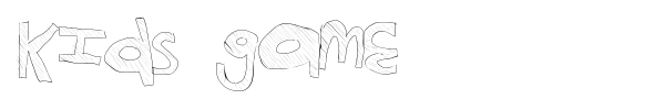 Kids Game font
