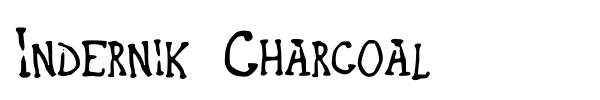 Indernik Charcoal font