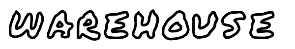 Warehouse font