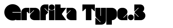 Grafika Type.3 font