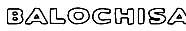 Balochisaurus font