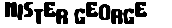 Mister George font