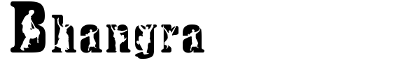 Bhangra font