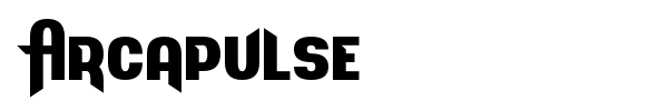 Arcapulse font