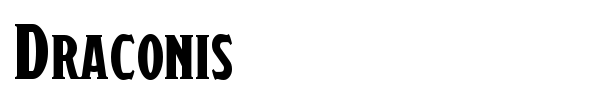 Draconis font