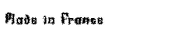 Made in France font