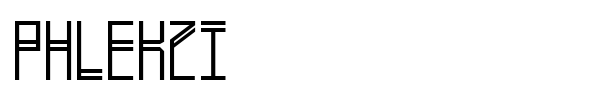 Phlekzi font