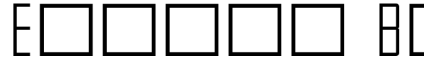 Extros Backstage font