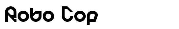 Robo Cop font