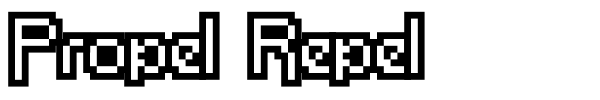 Propel Repel font