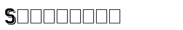 Statement font