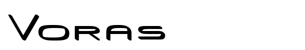 Voras font