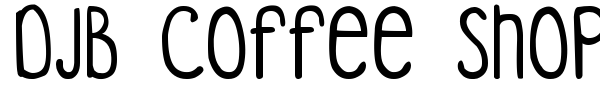 DJB Coffee Shoppe Espresso font