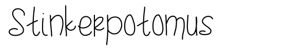 Stinkerpotomus font