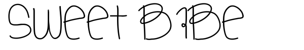 Sweet Babe font