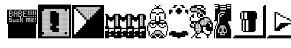 Weird Mario Bros font